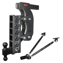 Load image into Gallery viewer, Gen-Y Hitch The Boss Torsion-Flex 21K Drop Hitch (2.5″ or 3" Shank) 6" / 9" / 12" / 15" / 18" / 21" Drop - 2.5" / 21" Drop / Dual-Ball Mount Alternate Image