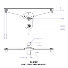 Load image into Gallery viewer, Gen-Y Hitch GoosePuck Mount Chevy Silverado 2500HD/3500HD (19-23) [5″ offset ball-puck] 25K Towing Alternate Image