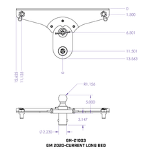 Load image into Gallery viewer, Gen-Y Hitch GoosePuck Mount Doge Ram / RAM (17-22) [5″ offset ball-puck] 25K Towing - Default Title Alternate Image