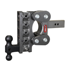 Load image into Gallery viewer, Gen-Y Hitch The Boss Torsion-Flex 10K Drop Hitch (2″ or 2.5″ Shank) 5" / 7.5" / 10" Drop - 2.5" Receiver / 7.5" Drop / Dual-Ball Mount Alternate Image