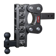 Load image into Gallery viewer, Gen-Y Hitch The Boss Torsion-Flex 10K Drop Hitch (2″ or 2.5″ Shank) 5" / 7.5" / 10" Drop - 2.5" Receiver / 10" Drop / Dual-Ball Mount Alternate Image