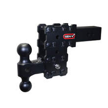 Load image into Gallery viewer, Gen-Y Hitch Phantom-X 16K Drop Hitch (2.5" Solid Shank) 5" / 7.5" / 10" Drop - 5" Drop / Hitch w/ Dual-Ball Mount Alternate Image