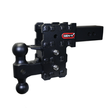 Load image into Gallery viewer, Gen-Y Hitch Phantom-X 16K Drop Hitch (2.5" Solid Shank) 5" / 7.5" / 10" Drop - 5" Drop / Hitch w/ Dual-Ball Mount &amp; Pintle Lock Alternate Image