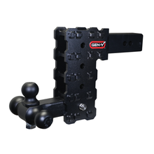 Load image into Gallery viewer, Gen-Y Hitch Phantom-X 16K Drop Hitch (2.5" Solid Shank) 5" / 7.5" / 10" Drop - 7.5" Drop / Hitch w/ Tri-Ball Mount Alternate Image