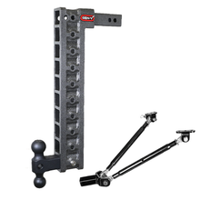 Load image into Gallery viewer, Gen-Y Hitch Mega Duty 10K Drop Hitch (2″ Shank) 5" / 7.5″ / 10" / 12.5" / 15" / 17.5" / 20" / 22.5" Drop Alternate Image