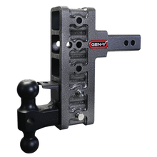 Load image into Gallery viewer, Gen-Y Hitch Mega Duty 16K Drop Hitch (2″ Offset Shank) 2.5" Rise, 5″ Drop / 2.5″ Rise 7.5″ Drop / 5″ Rise ,7.5″ Drop - 2.5″ Rise / 7.5″ Drop / Hitch &amp; Dual-Ball &amp; Pintle Lock Alternate Image