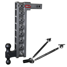 Load image into Gallery viewer, Gen-Y Hitch Mega Duty 16K Drop Hitch (2″ Shank) 5" / 7.5″ / 10" / 12.5" / 15" / 17.5" Drop Alternate Image