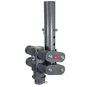 Gen-Y Hitch Pegasus Torsion Flex Gooseneck Coupler [5" Offset/Low-Profile] Multiple Hitch Options