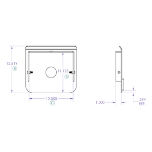 Gen-Y Hitch Capture Plate for 5th Wheel Sliding Hitches - GH-70924