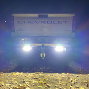 Race Sport RS LED Hitch Bar Backup Light Chevy Silverado (20-23) Blacked Out or Clear