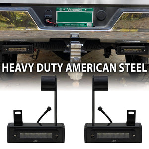 Race Sport RS LED Hitch Bar Backup Light Chevy Silverado (20-23) Blacked Out or Clear