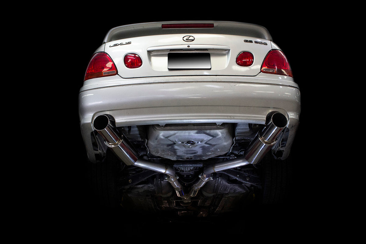 ISR Exhaust Lexus GS300 (19982005) 3" Midpipe to Dual 2.5" Catback w