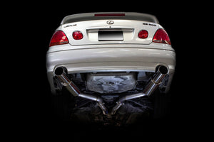 ISR Exhaust Lexus GS300 (1998-2005) 3" Midpipe to Dual 2.5" Catback w/ GT Dual N1 Mufflers