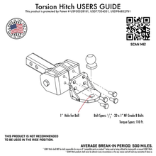 Load image into Gallery viewer, Gen-Y Hitch Glyder Torsion-Flex 7K Drop Hitch (2" Shank) 2" or 6" Drop - 2" Drop Alternate Image
