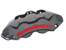Load image into Gallery viewer, GrimmSpeed Brake Caliper Kit for Subaru WRX / WRX STi (2002-2021) 340mm 4-Piston Rotor Red or Gunmetal Gray Alternate Image
