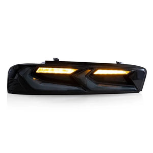 Auto Addict Tail Lights Chevy Camaro (16-18) Gen 6 Camaro Style / w/ Sequential Turn Signals / Umbra Style / Velox Style