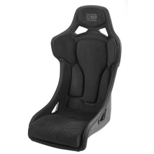 Load image into Gallery viewer, OMP RT Fiberglass Fixed Back Bucket Racing Seat (FIA 8855-1999) Black Leather &amp; Alcantara Alternate Image