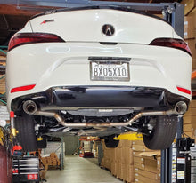 Load image into Gallery viewer, PLM Exhaust Acura Integra (2023-2024) Muffler Delete w/ Polished or Blue Burnt TIps Alternate Image