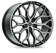 Load image into Gallery viewer, Vossen HF-2 Wheels (22x9/ 5x112/ ET32 Offset/ Flat Face / 66.5) Brushed Gloss Black - Default Title Alternate Image