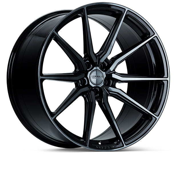 Vossen HF-3 Wheels (22x10.5 / 5x112 / ET30 / Deep Face / 66.5) Gloss Graphite Polished or Gloss Black