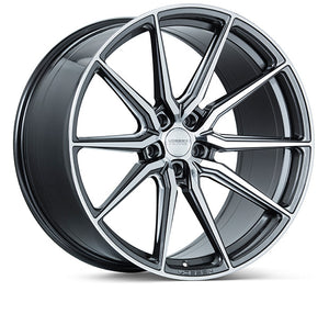 Vossen HF-3 Wheels (22x10.5 / 5x112 / ET30 / Deep Face / 66.5) Gloss Graphite Polished or Gloss Black