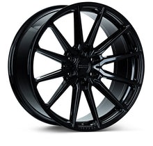 Load image into Gallery viewer, Vossen HF6-1 Wheels (20x9.5 / 6x135 / ET15 Offset / Deep Face / 87.1) Black/ Gunmetal/ Silver Polished / Bronze Finish - Gloss Black Alternate Image