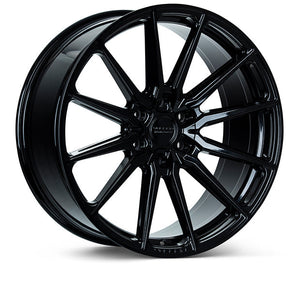 Vossen HF6-1 Wheels (22x9.5 / 6x135 / ET20 Offset / Deep Face / 87.1) Black/ Gunmetal/ Silver Polished / Bronze Finish