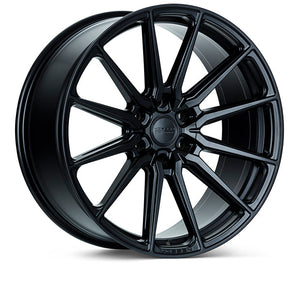 Vossen HF6-1 Wheels (22x9.5 / 6x135 / ET20 Offset / Deep Face / 87.1) Black/ Gunmetal/ Silver Polished / Bronze Finish