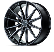 Load image into Gallery viewer, Vossen HF6-1 Wheels (20x9.5 / 6x139.7 / ET15 Offset / Deep Face / 106.1) Black/ Gunmetal/ Silver Polished / Bronze Finish - Tinted Gloss Black Alternate Image