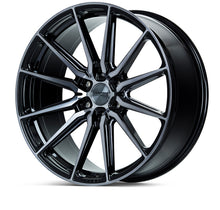 Load image into Gallery viewer, Vossen HF6-1 Wheels (20x9.5 / 6x135 / ET15 Offset / Deep Face / 87.1) Black/ Gunmetal/ Silver Polished / Bronze Finish - Tinted Gloss Black Alternate Image