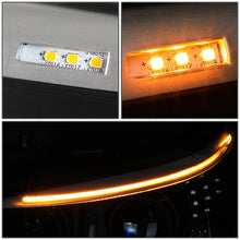 Load image into Gallery viewer, DNA Projector Headlights for BMW E60 528i / 535i / 550i (2008–2010) with LED DRL Halo Switchback Signal - Chrome or Black Housing Alternate Image