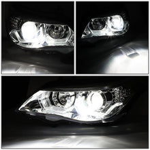 Load image into Gallery viewer, DNA Projector Headlights for BMW E60 528i / 535i / 550i (2008–2010) with LED DRL Halo Switchback Signal - Chrome or Black Housing Alternate Image