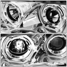 Load image into Gallery viewer, DNA Projector Headlights for BMW E46 325i / 330i / 328i (1999–2001) Crystal Style with LED DRL Halo - Chrome or Black Housing Alternate Image