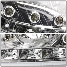 Load image into Gallery viewer, DNA Projector Headlights for Mercedes W220 S430 / S500 / S600 (2000-2006) S350 (2006) Black or Chrome Housing with Halo or LED Bar DRL Alternate Image