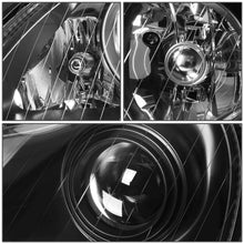 Load image into Gallery viewer, DNA Projector Headlights for Mercedes W220 S430 / S500 / S600 (2000-2006) S350 (2006) Black or Chrome Housing with Halo or LED Bar DRL Alternate Image