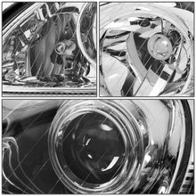 Load image into Gallery viewer, DNA Projector Headlights for Mercedes W220 S430 / S500 / S600 (2000-2006) S350 (2006) Black or Chrome Housing with Halo or LED Bar DRL Alternate Image