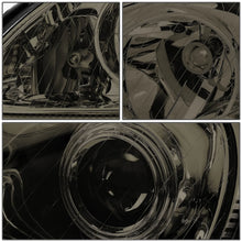 Load image into Gallery viewer, DNA Projector Headlights for Mercedes W220 S430 / S500 / S600 (2000-2006) S350 (2006) Black or Chrome Housing with Halo or LED Bar DRL Alternate Image
