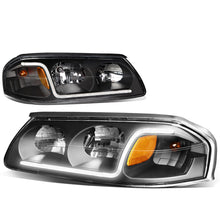 Load image into Gallery viewer, DNA Headlights Chevy Impala (2000-2005) w/ LED DRL - Black / Chrome / Smoke Housing Alternate Image