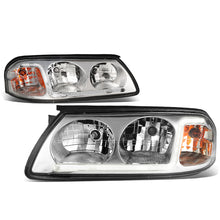 Load image into Gallery viewer, DNA Headlights Chevy Impala (2000-2005) w/ LED DRL - Black / Chrome / Smoke Housing Alternate Image