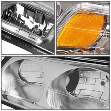Load image into Gallery viewer, DNA Headlights Chevy Impala (2000-2005) w/ LED DRL - Black / Chrome / Smoke Housing Alternate Image