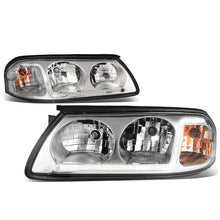 Load image into Gallery viewer, DNA Headlights Chevy Impala (2000-2005) w/ LED DRL - Black / Chrome / Smoke Housing Alternate Image