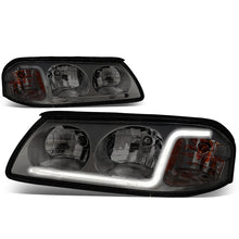 Load image into Gallery viewer, DNA Headlights Chevy Impala (2000-2005) w/ LED DRL - Black / Chrome / Smoke Housing Alternate Image