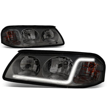 Load image into Gallery viewer, DNA Headlights Chevy Impala (2000-2005) w/ LED DRL - Black / Chrome / Smoke Housing Alternate Image