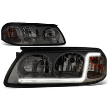 Load image into Gallery viewer, DNA Headlights Chevy Impala (2000-2005) w/ LED DRL - Black / Chrome / Smoke Housing Alternate Image