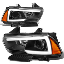 Load image into Gallery viewer, DNA Projector Headlights Dodge Charger (2011-2014) w/ LED DRL - Black or Chrome Housing Alternate Image