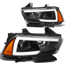 Load image into Gallery viewer, DNA Projector Headlights Dodge Charger (2011-2014) w/ LED DRL - Black or Chrome Housing Alternate Image
