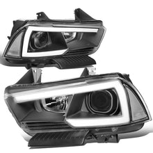 Load image into Gallery viewer, DNA Projector Headlights Dodge Charger (2011-2014) w/ LED DRL - Black or Chrome Housing Alternate Image