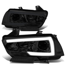 Load image into Gallery viewer, DNA Projector Headlights Dodge Charger (2011-2014) w/ LED DRL - Black or Chrome Housing Alternate Image