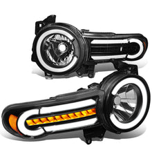 Load image into Gallery viewer, DNA Headlights Toyota FJ Cruiser (2007-2014) w/ LED DRL Sequential Turn Signal Alternate Image