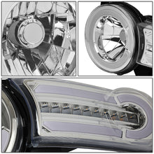 Load image into Gallery viewer, DNA Headlights Toyota FJ Cruiser (2007-2014) w/ LED DRL Sequential Turn Signal Alternate Image